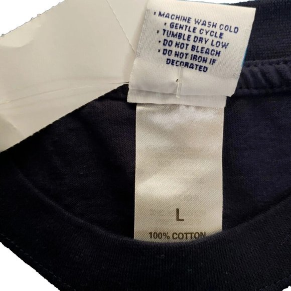 NORWEGIAN CRUISE LINE Star T-SHIRT Navy NWT- SIZE L - Picture 10 of 10